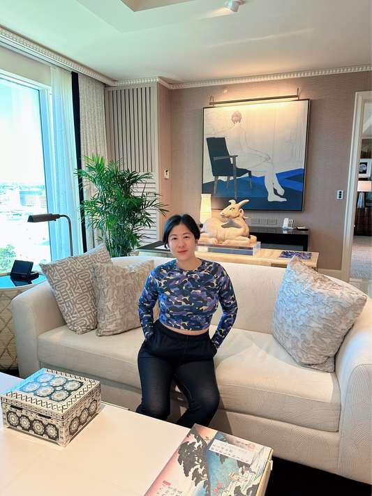 Women's Black Joggers - Michelle Francisco