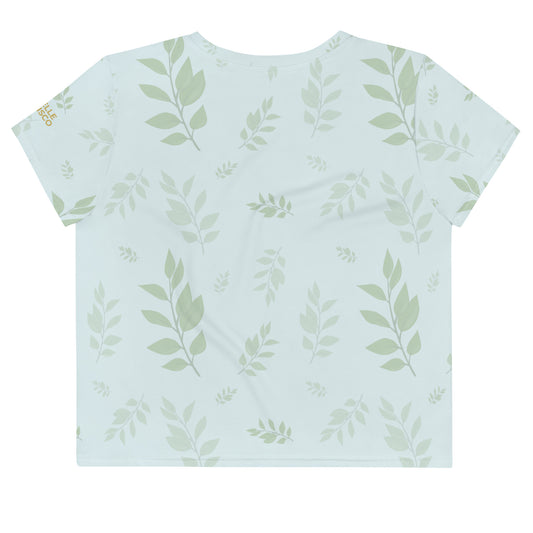 Leaves Crop Tee