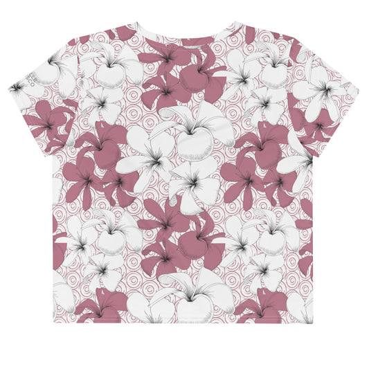 Too Much Vacay Crop Tee