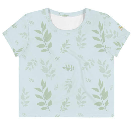 Leaves Crop Tee
