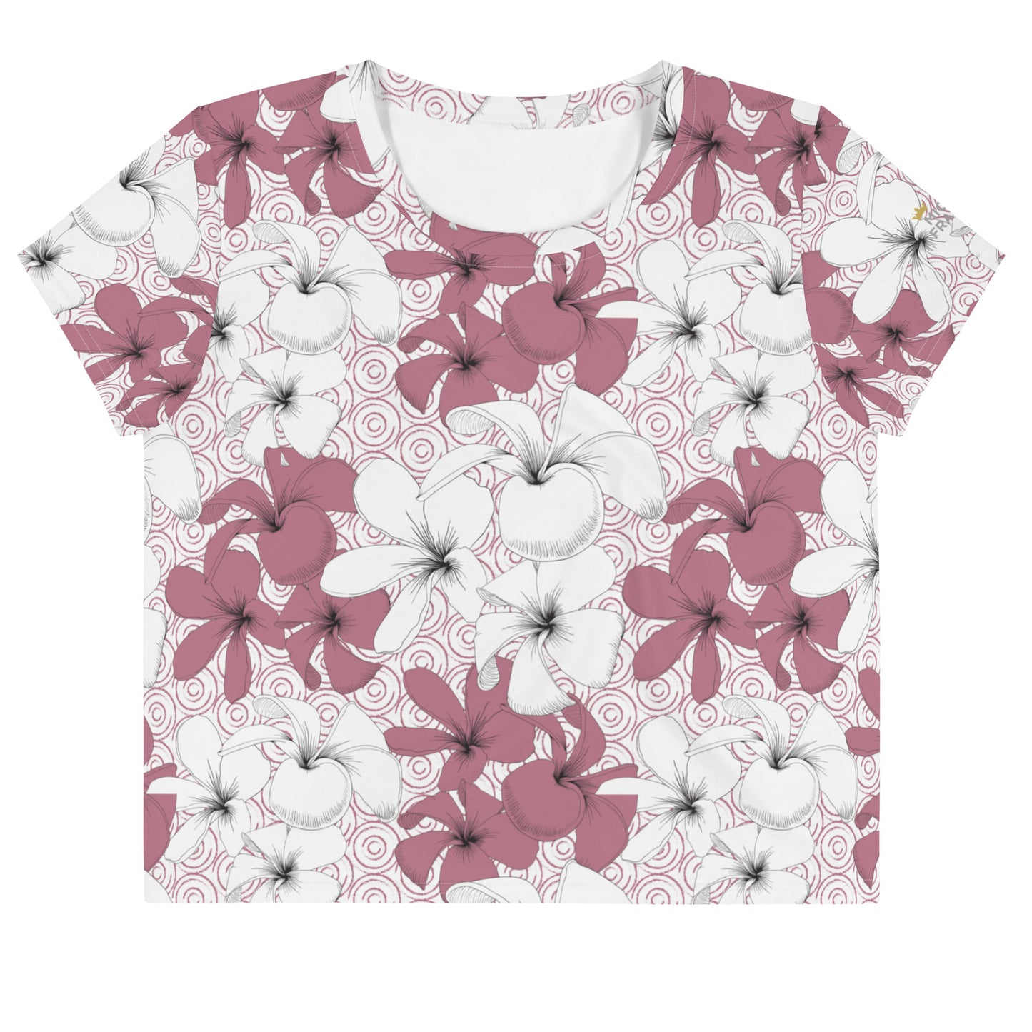Too Much Vacay Crop Tee