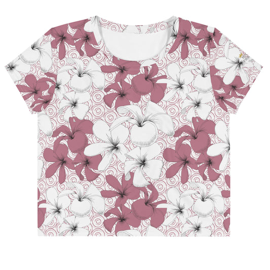 Too Much Vacay Crop Tee