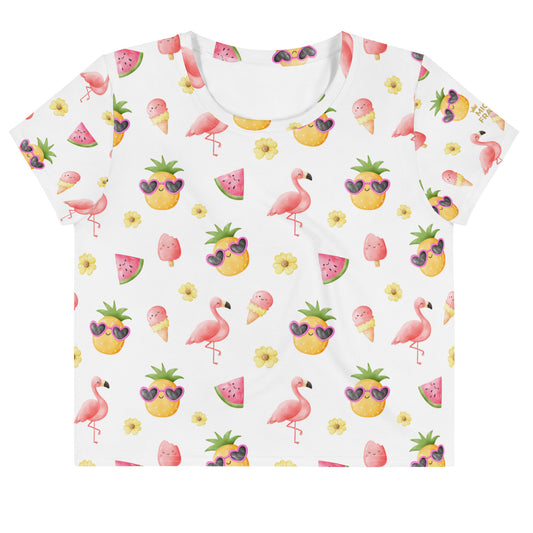 Summer Ready Crop Tee