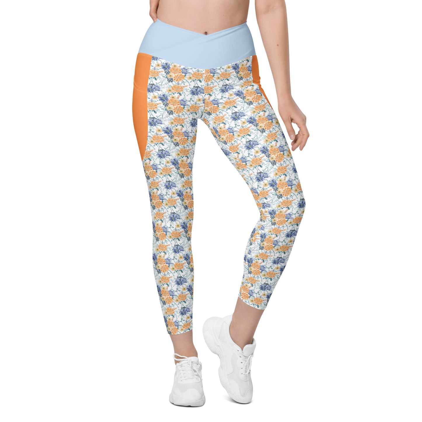Feels Crossover Leggings with Pockets