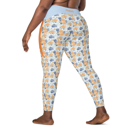 Feels Crossover Leggings with Pockets