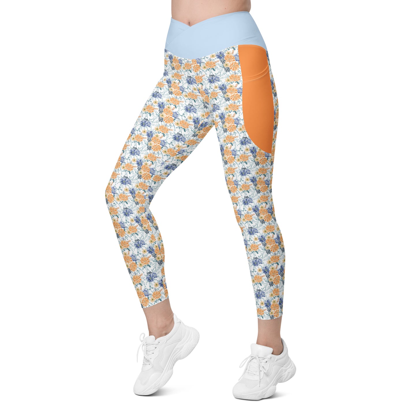 Feels Crossover Leggings with Pockets