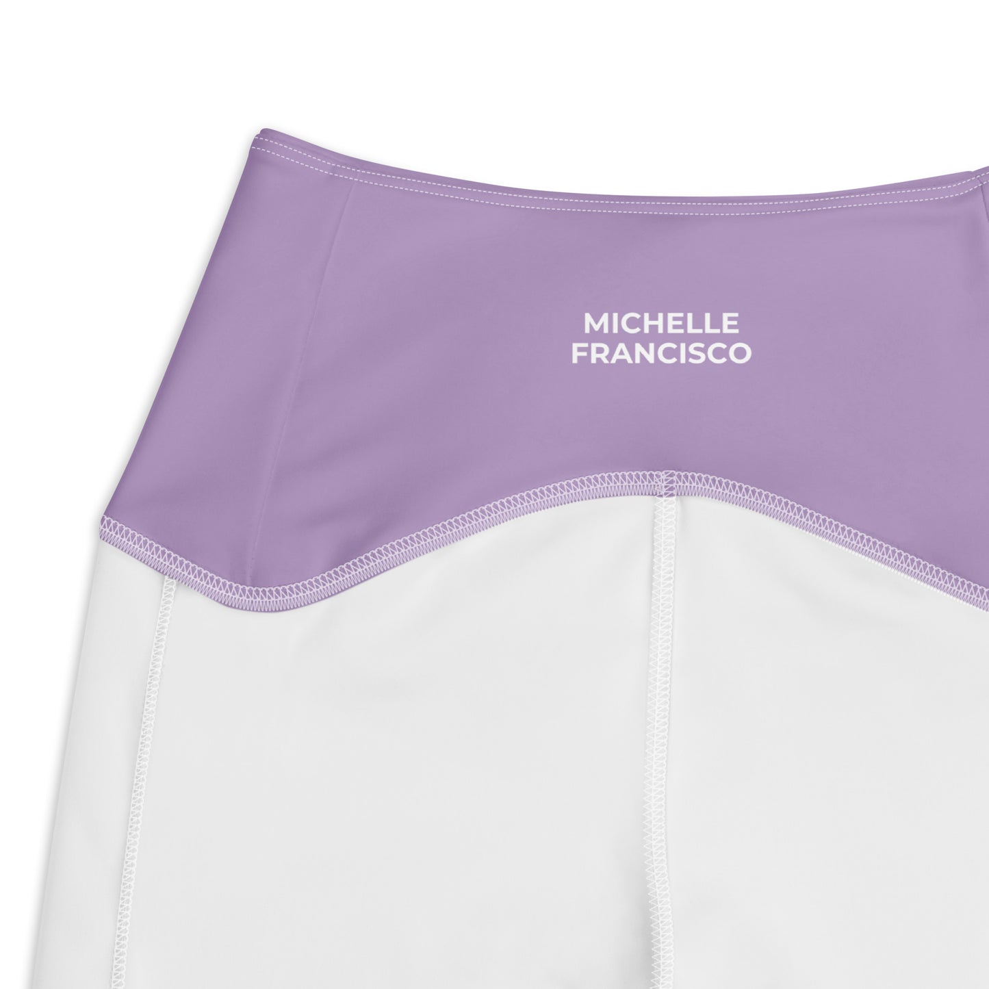 Blooming Crossover Leggings with Pockets