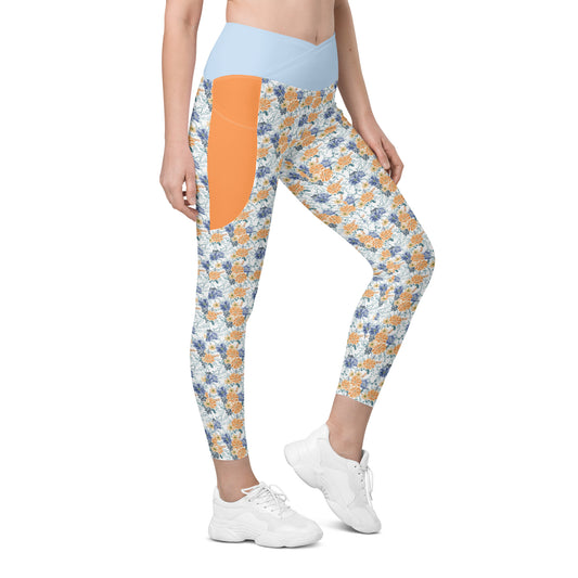 Feels Crossover Leggings with Pockets