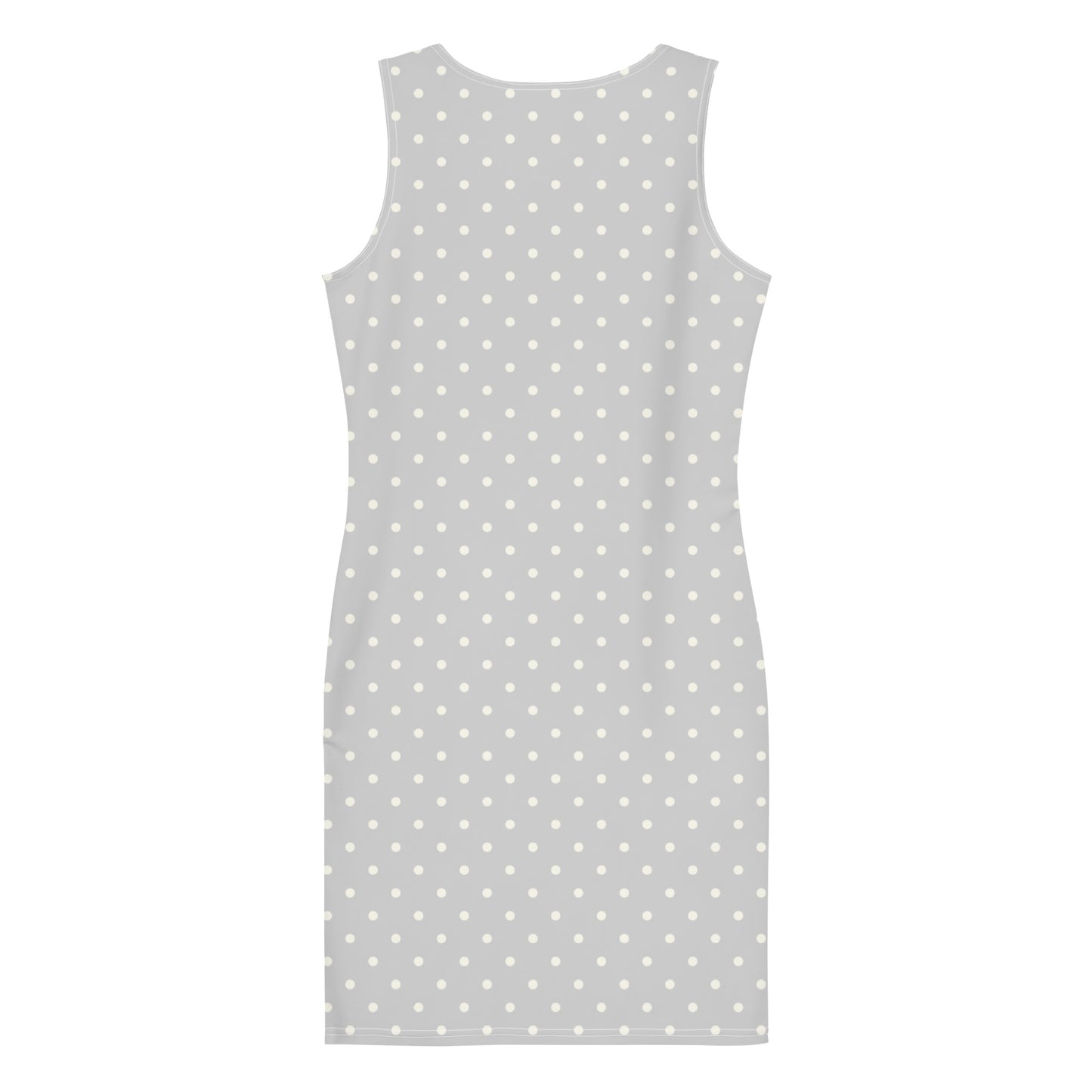 Silver Dots Mini Dress