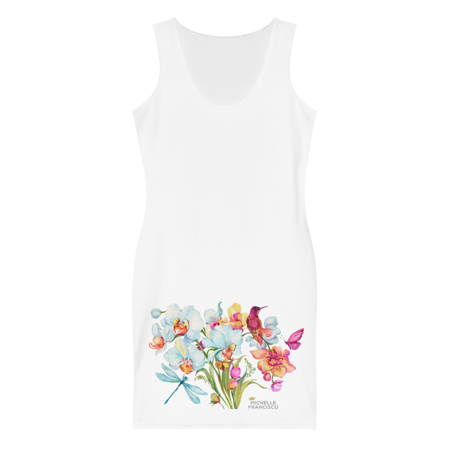 Own Joy White Mini Dress