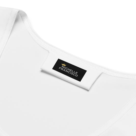 Own Joy White Mini Dress