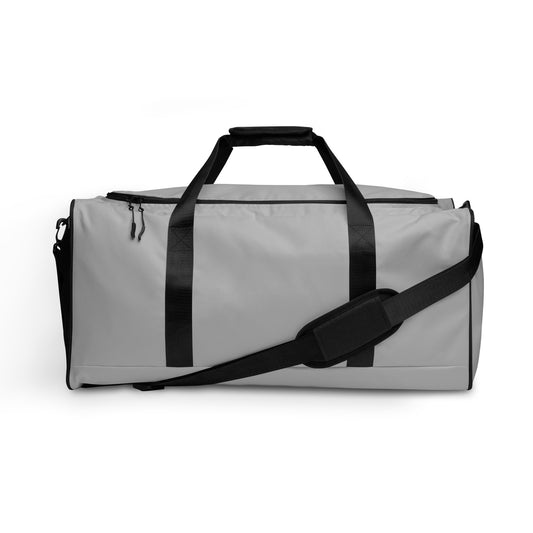 Silver Duffle Bag