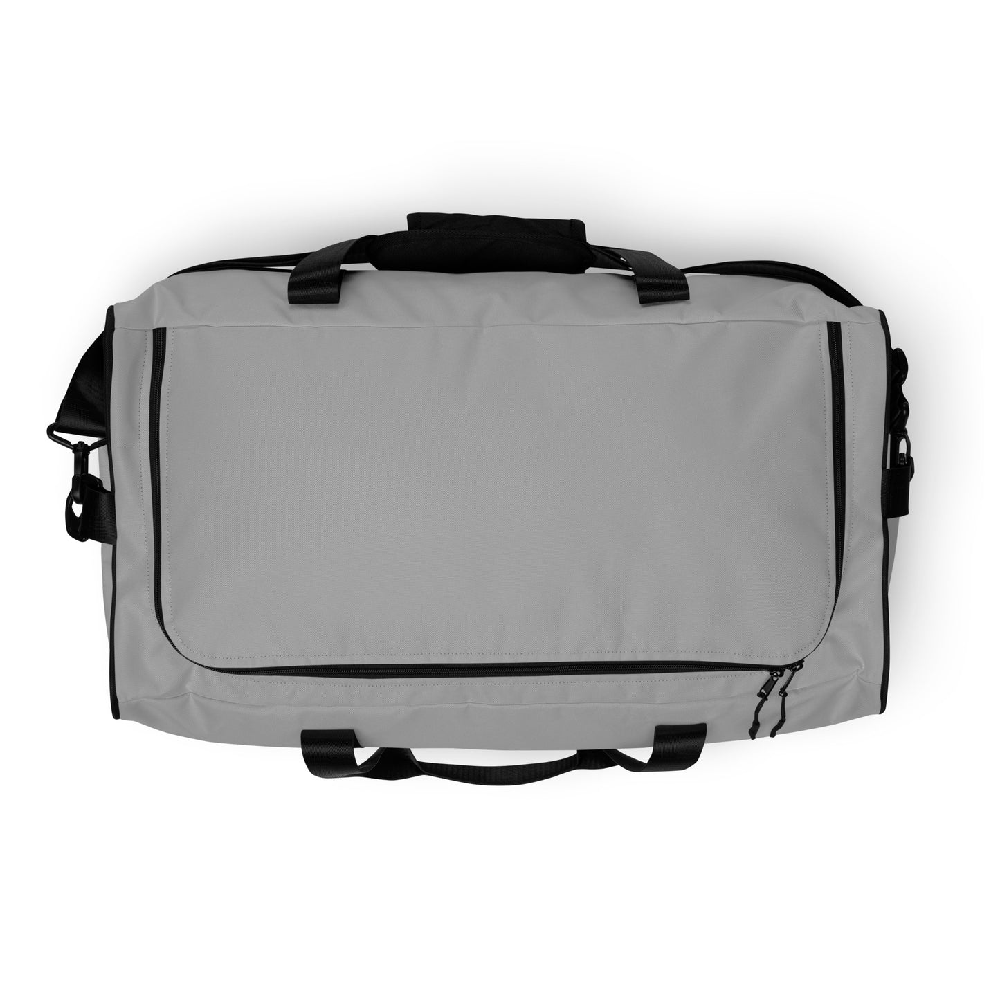 Silver Duffle Bag