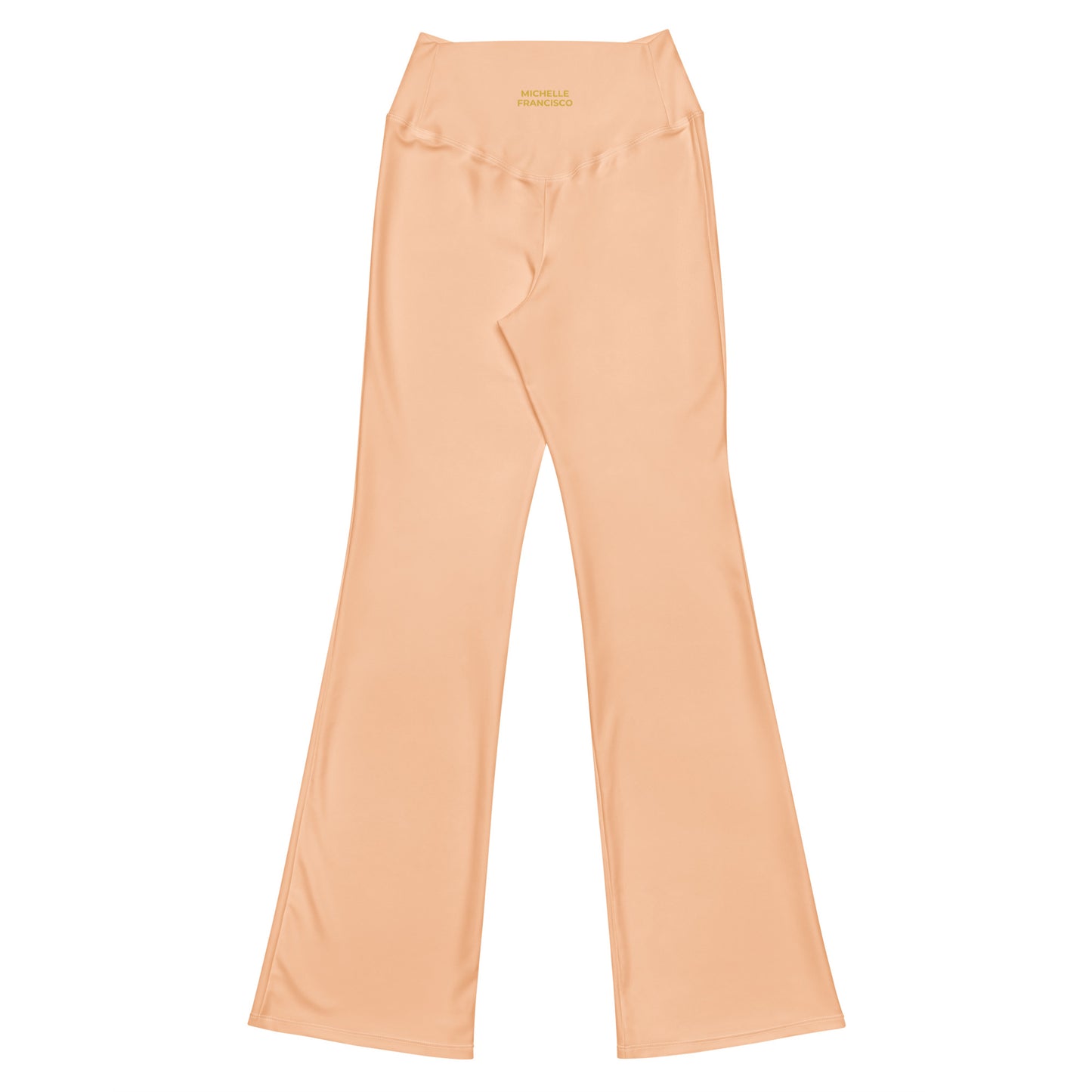 Peach Flare Leggings