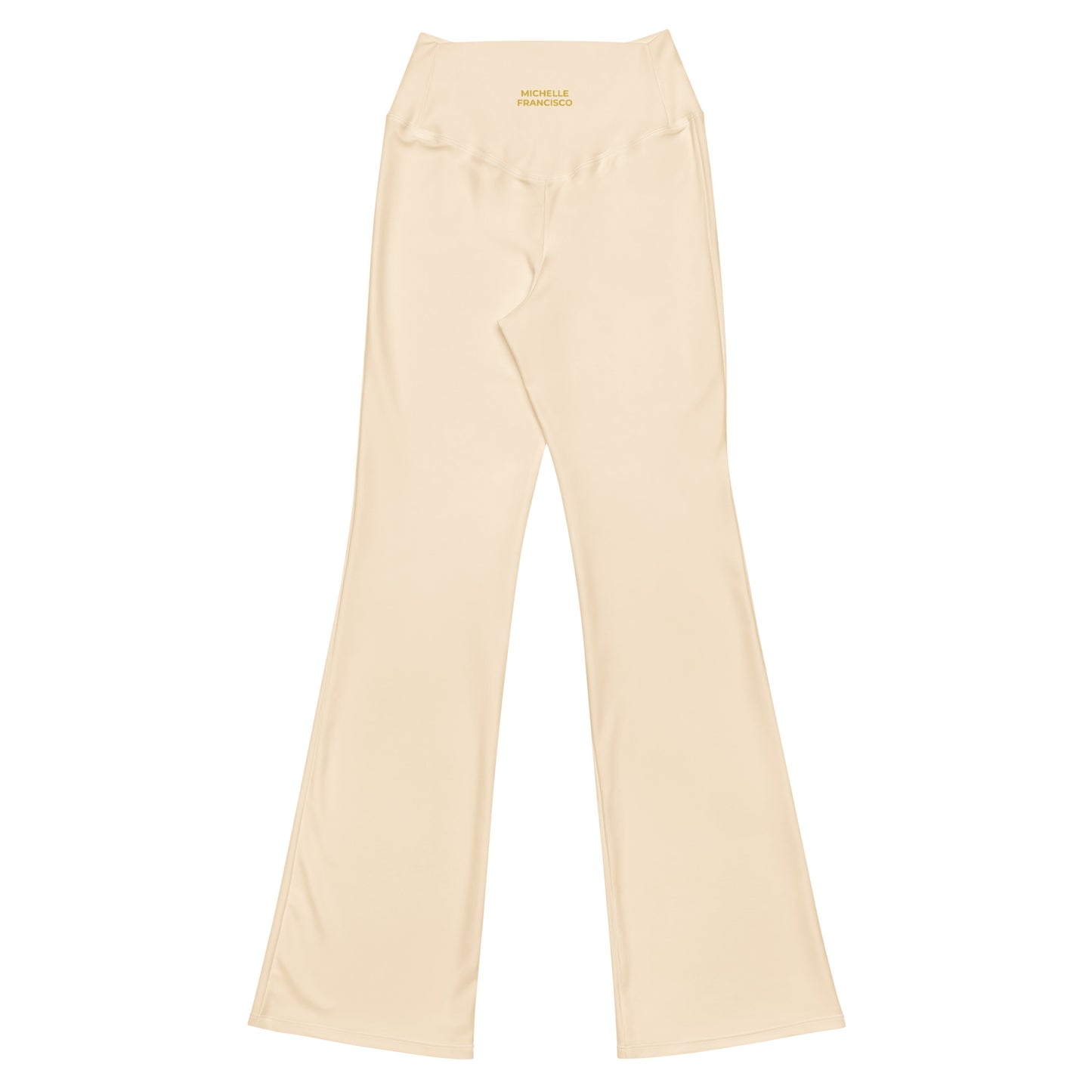 Papaya Whip Flare Leggings