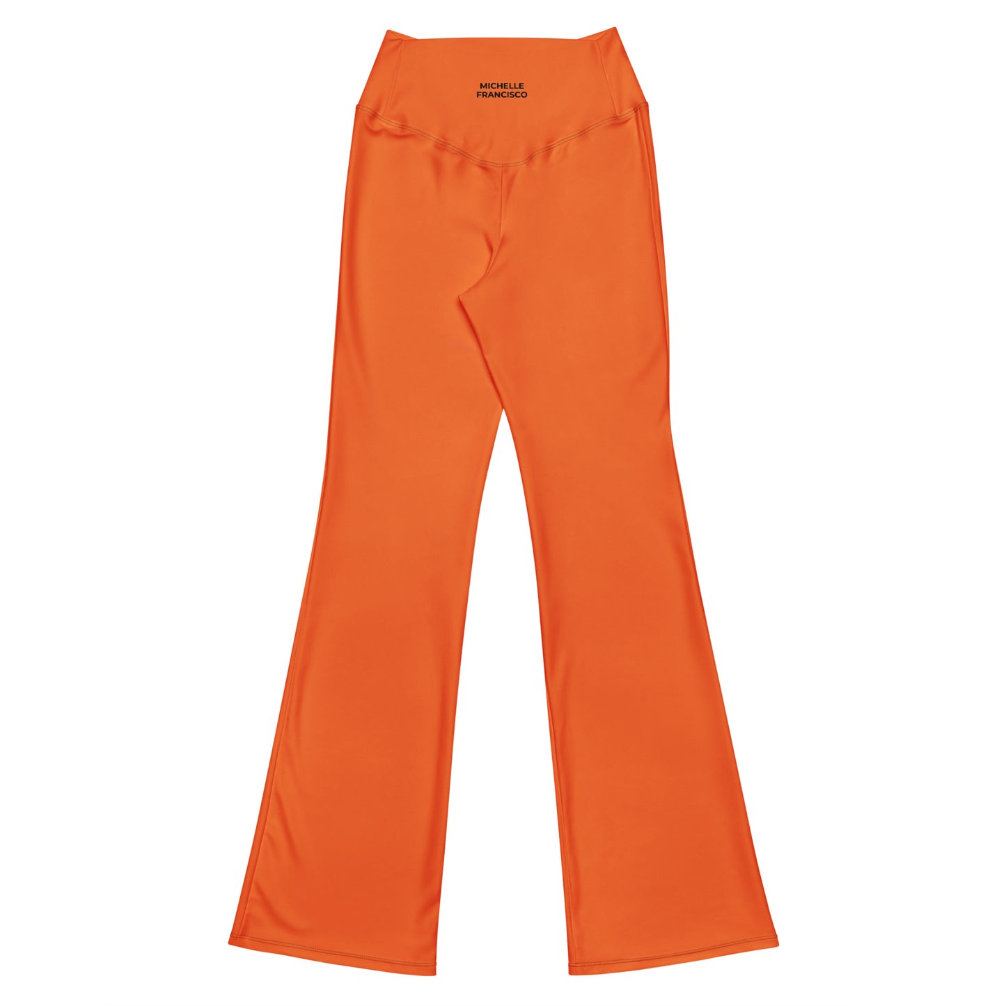 Orange Flare Leggings