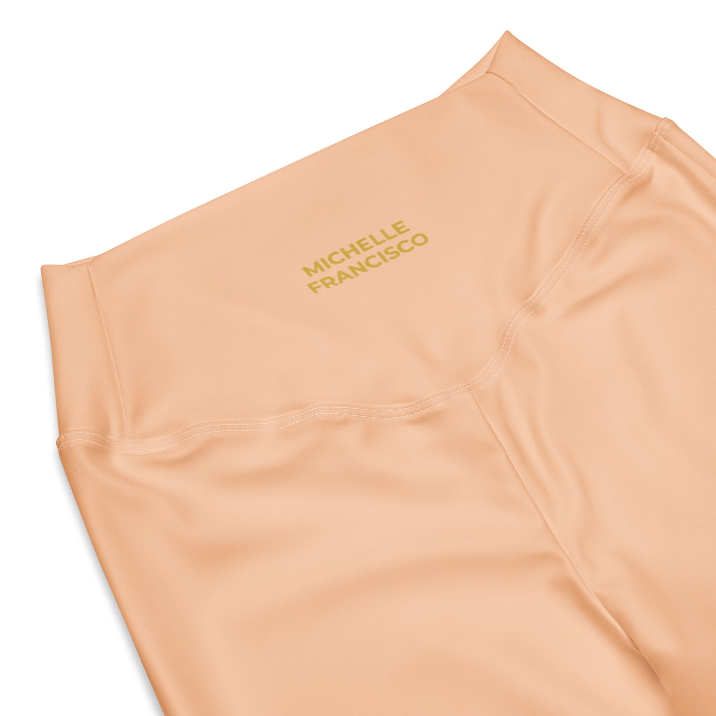Peach Flare Leggings