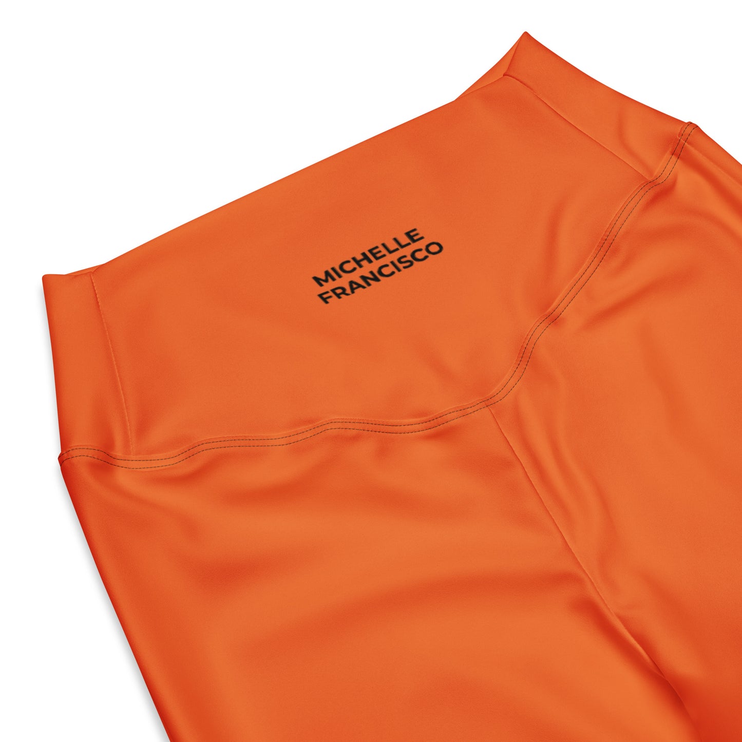 Orange Flare Leggings