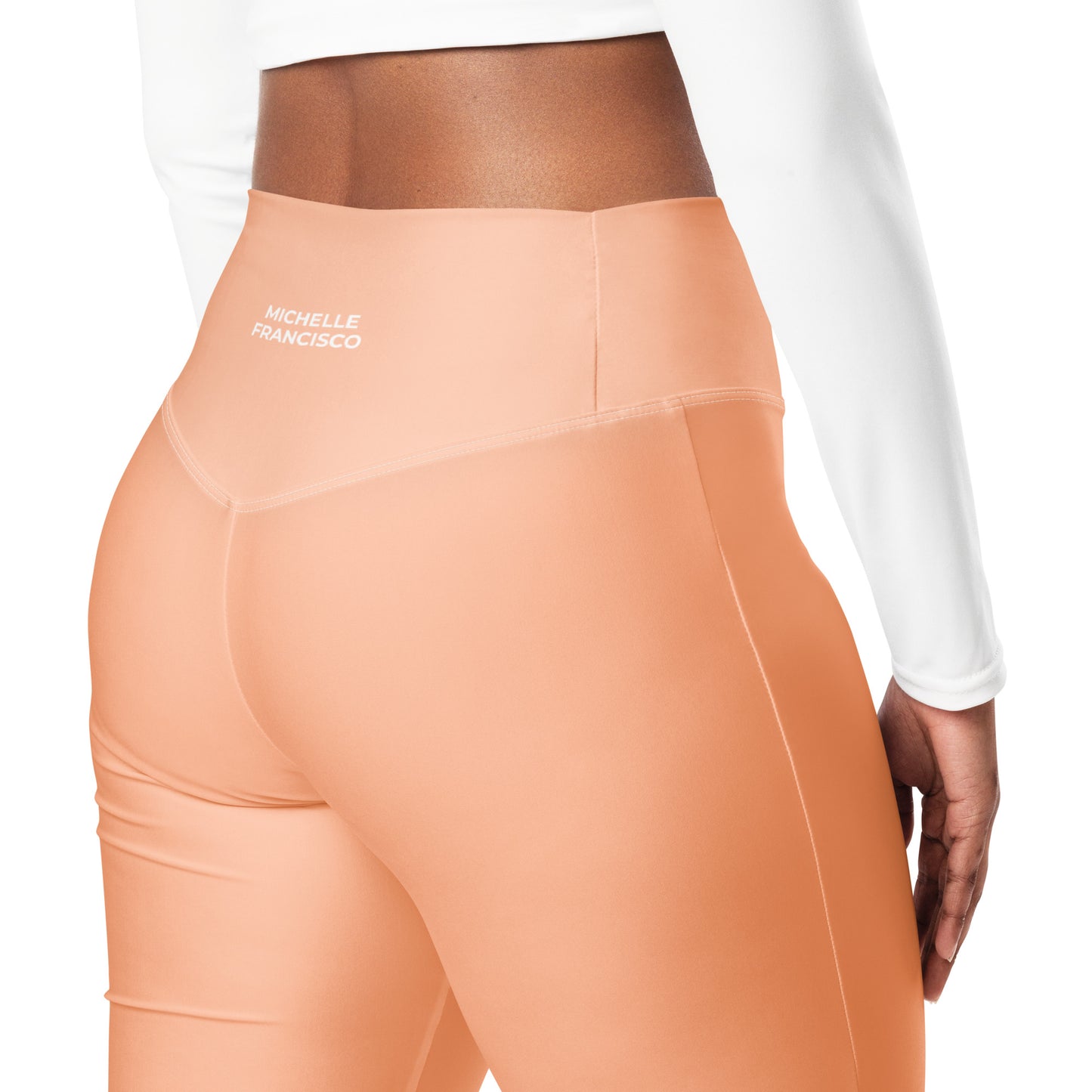 Mandys Pink Flare Leggings