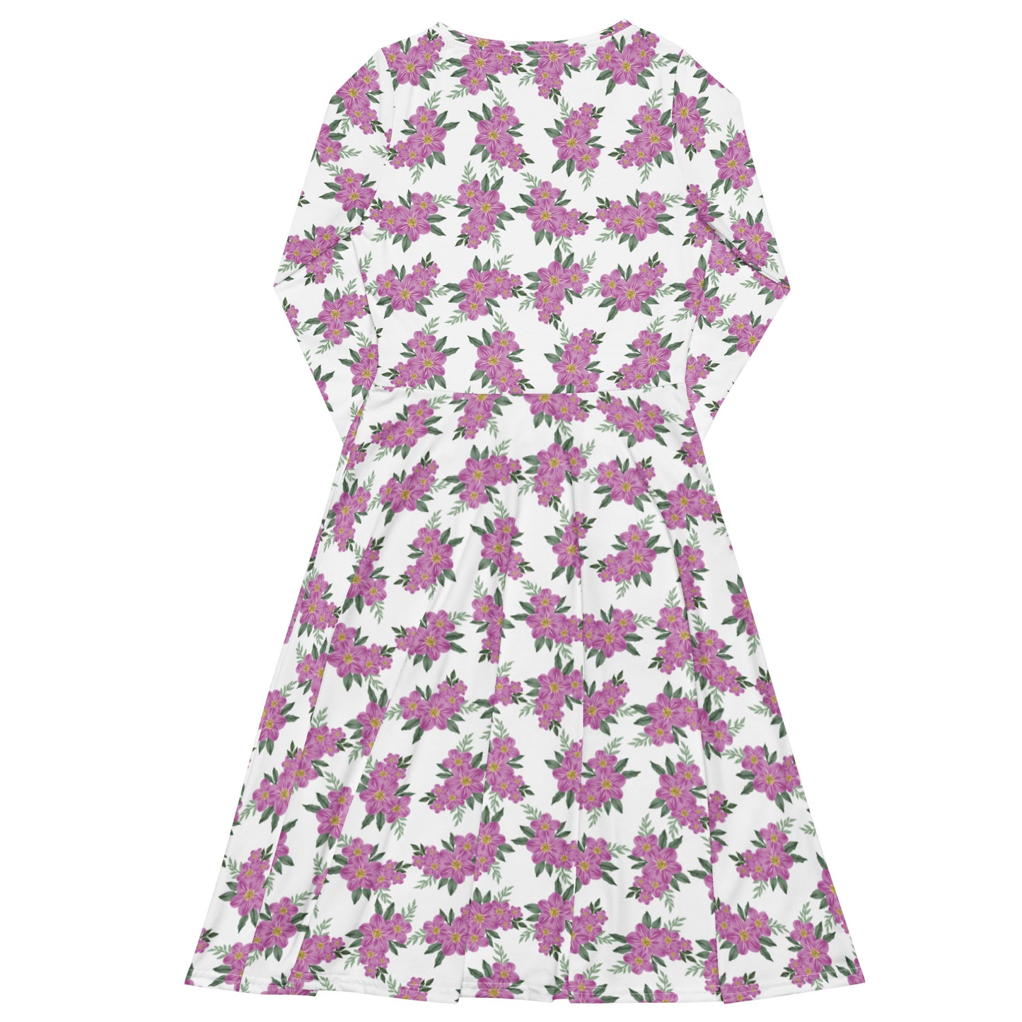 Little Town Vibe Long Sleeve Midi Dress
