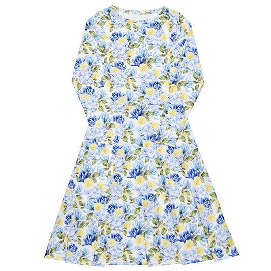 Bellissima Long Sleeve Midi Dress