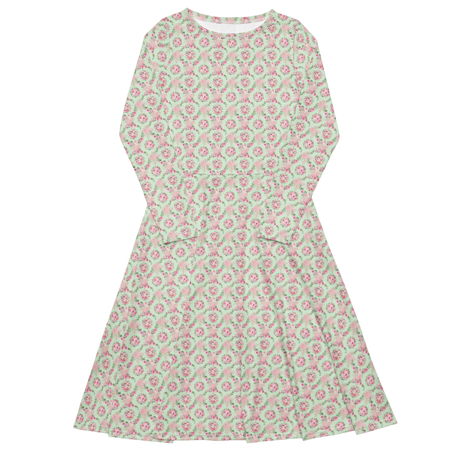 Kate Long Sleeve Midi Dress