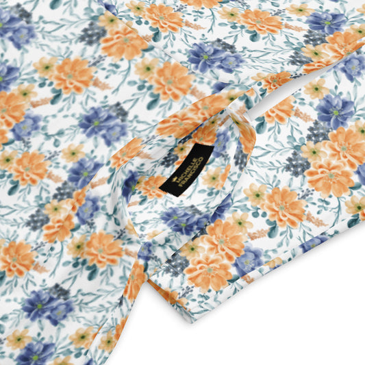 Wear Flowers Long Sleeve Midi Dress