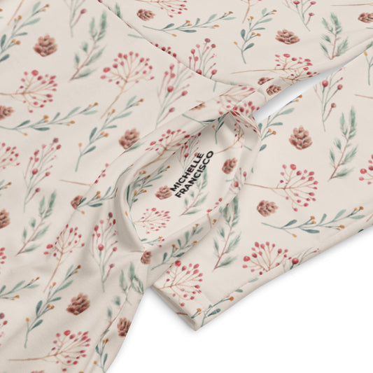 Holidays Long Sleeve Midi Dress