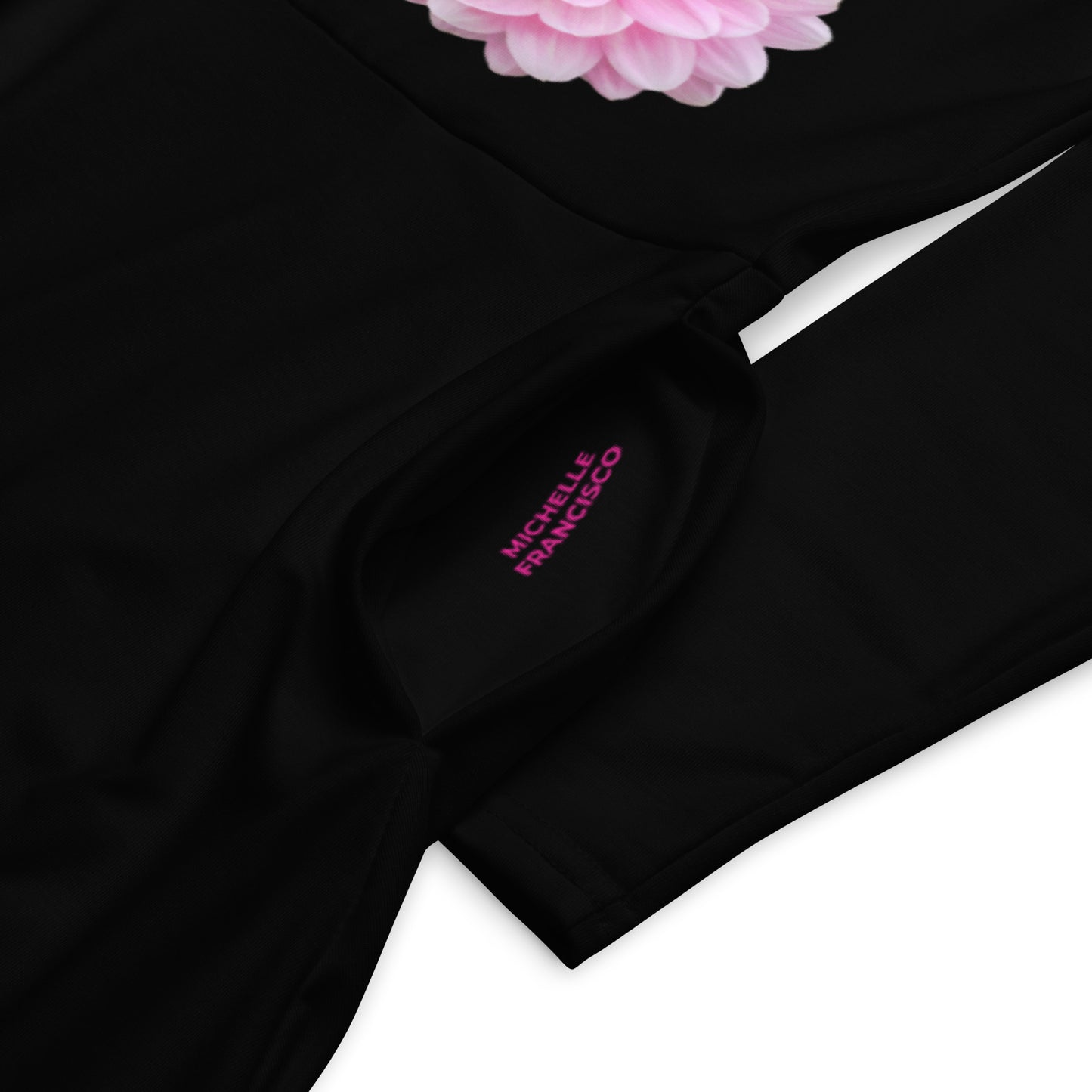 Lovely Girl Black Long Sleeve Midi Dress
