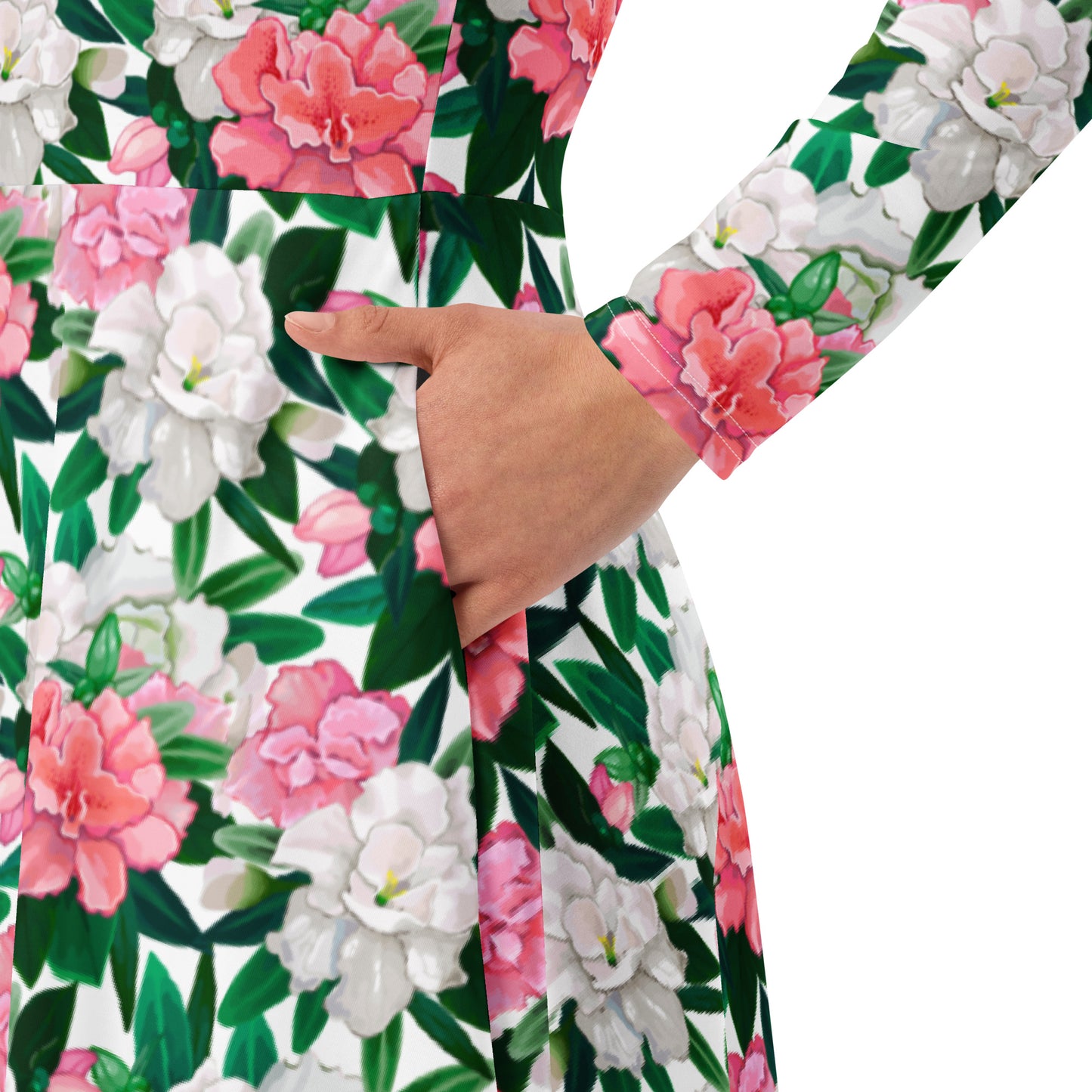 Agnes Long Sleeve Midi Dress