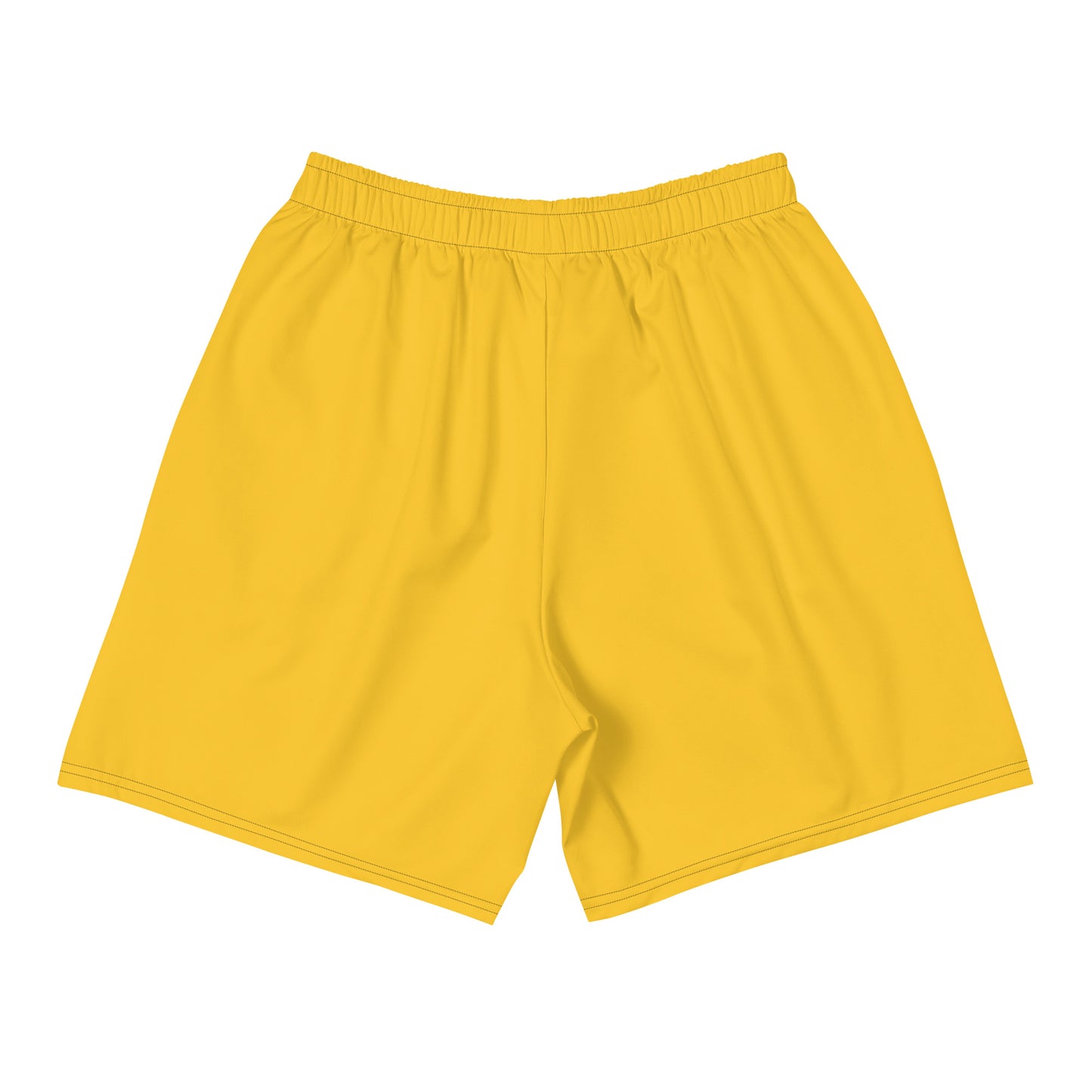 Men's Yellow Athletic Shorts