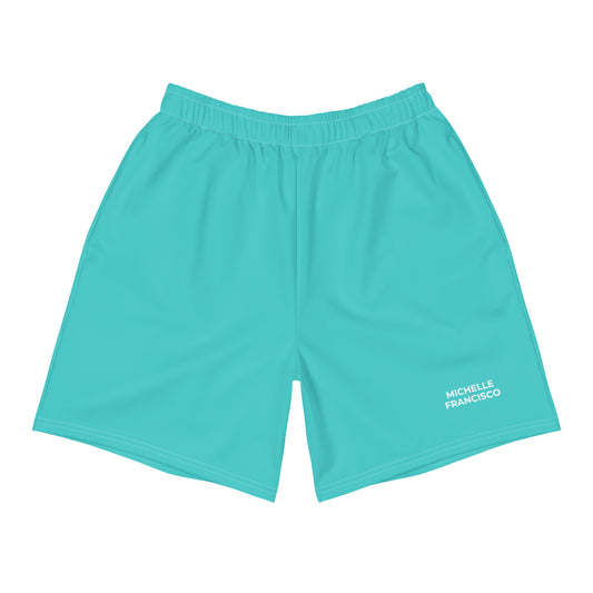Men's Dark Turquoise Athletic Shorts