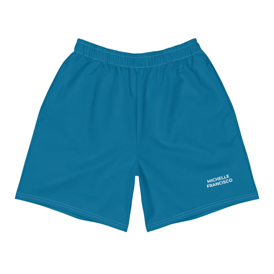 Men's Cerulean Athletic Shorts