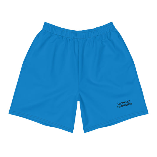 Men's Navy Blue Athletic Shorts