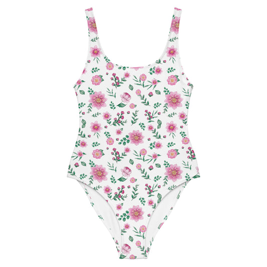 Pink Lady One-Piece Swimsuit