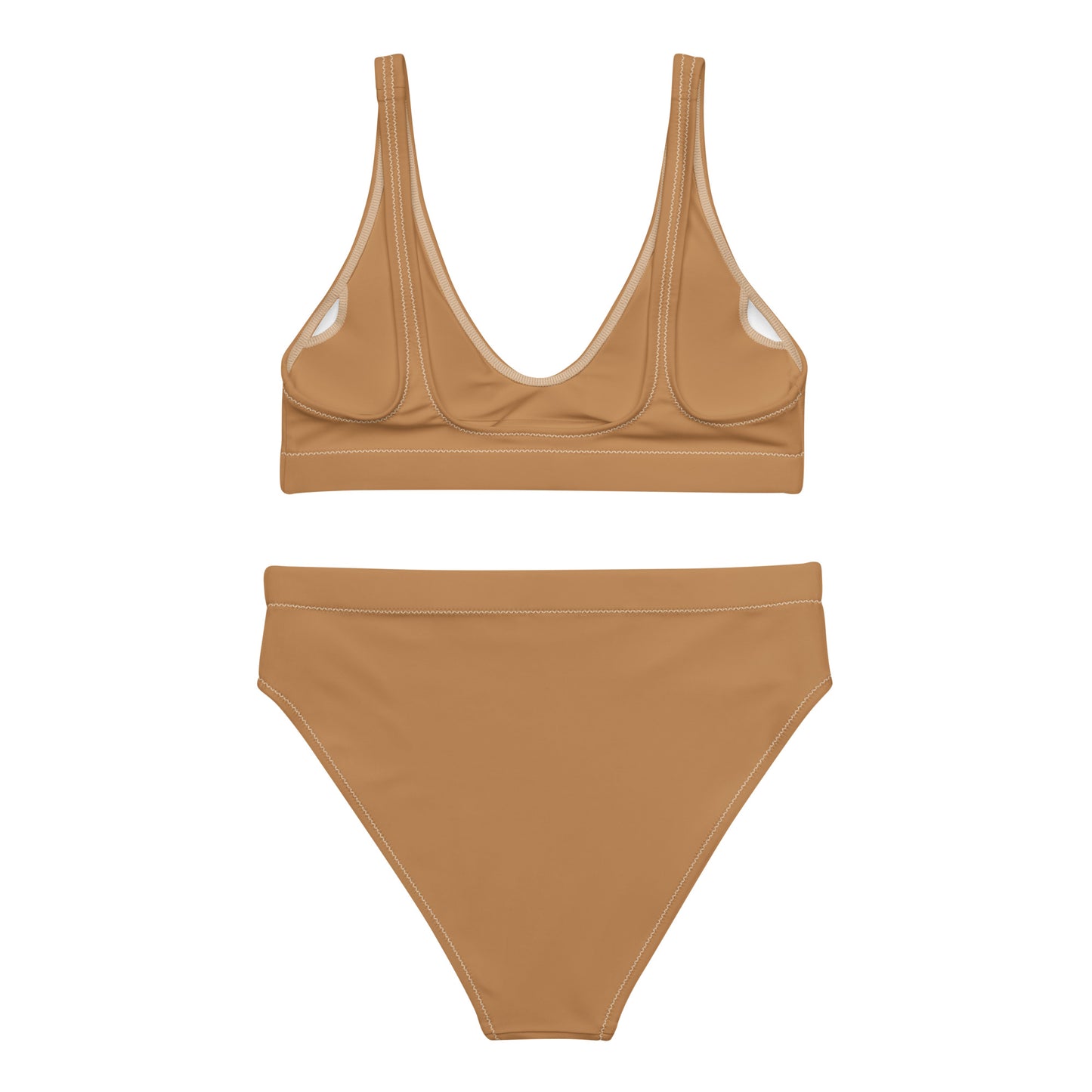 Nude High-Waisted Bikini