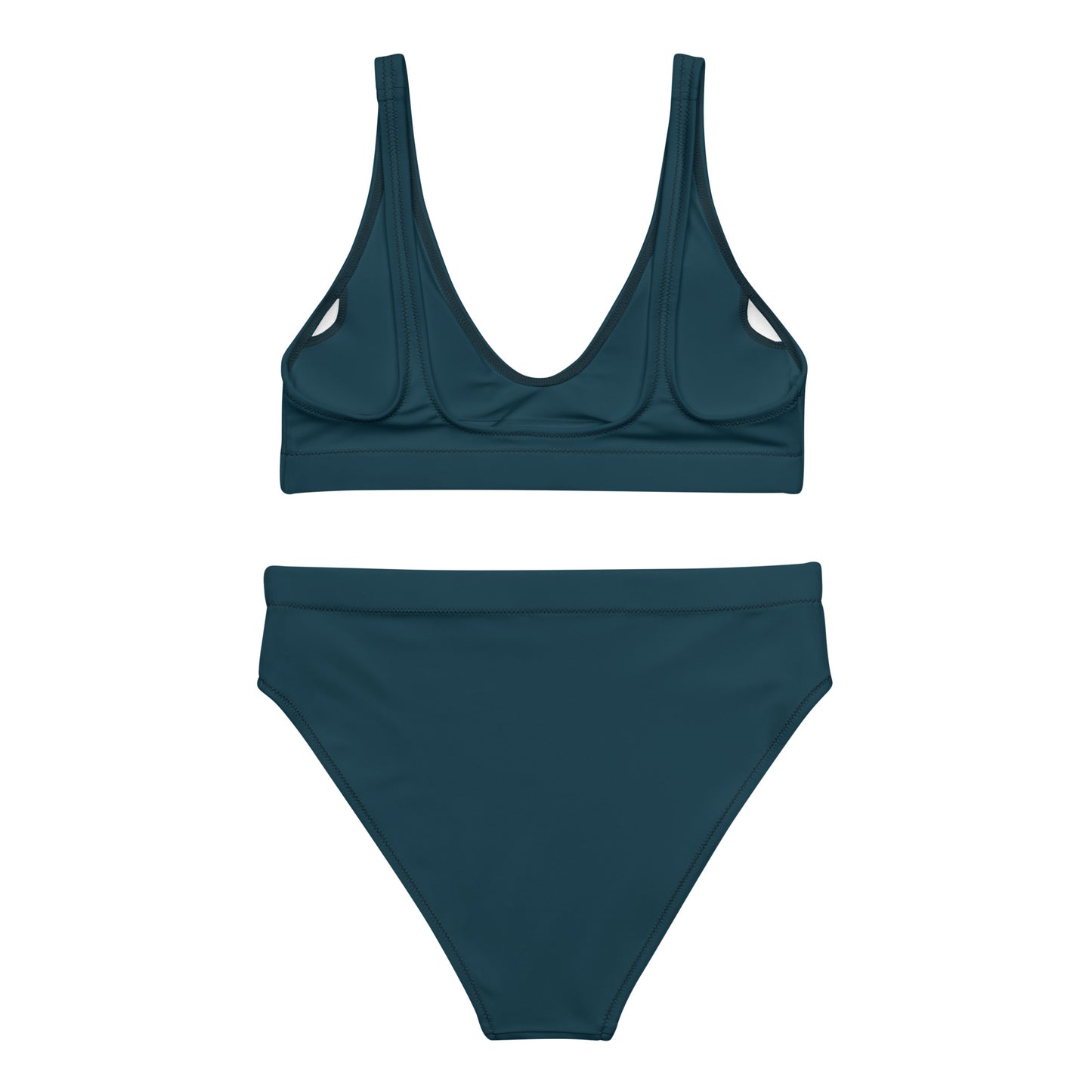 Blue Whale High-Waisted Bikini