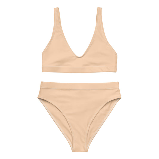 Sandy Beach High-Waisted Bikini