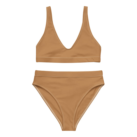 Nude High-Waisted Bikini