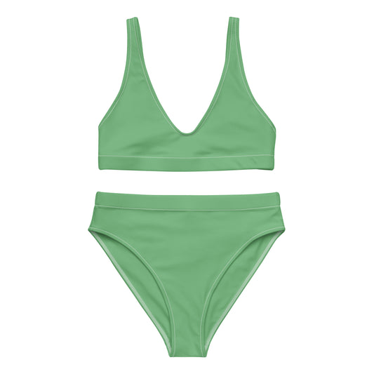 Bay Leaf High-Waisted Bikini