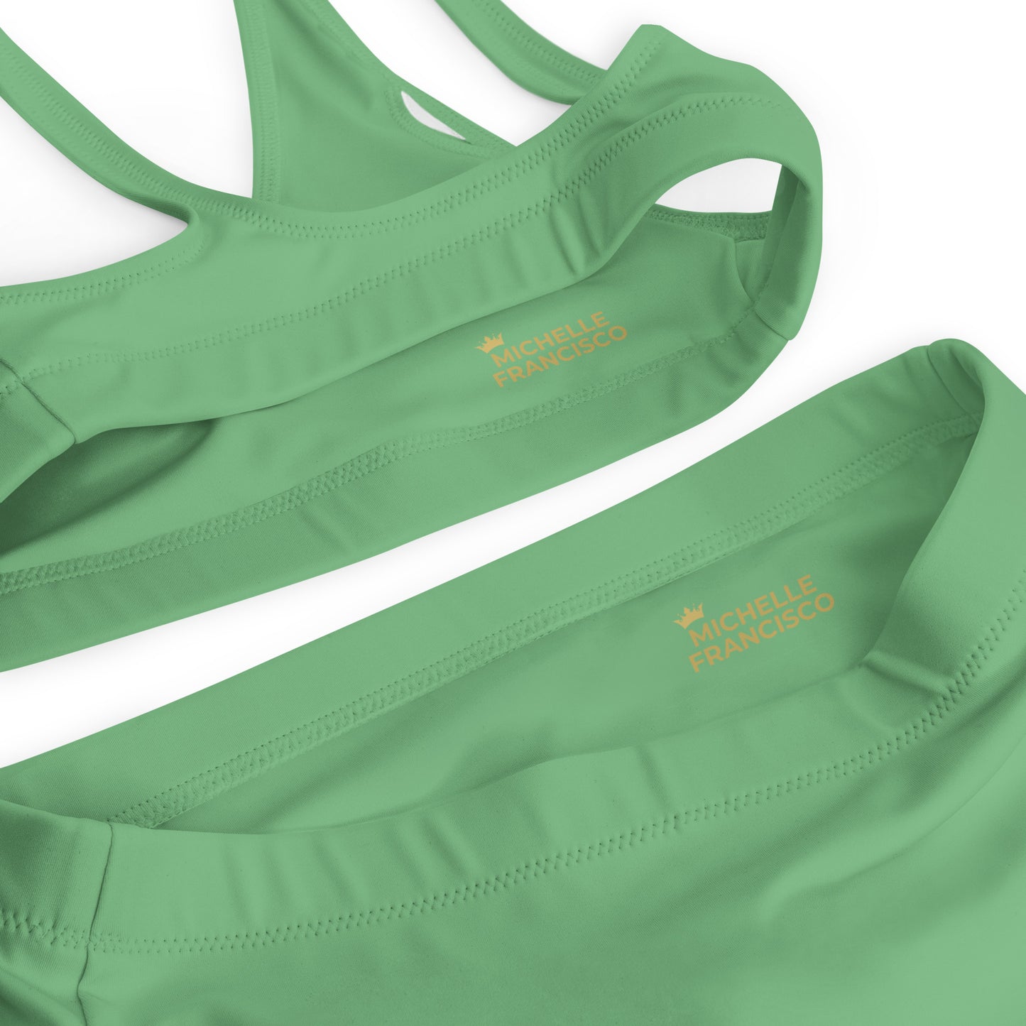Bay Leaf High-Waisted Bikini