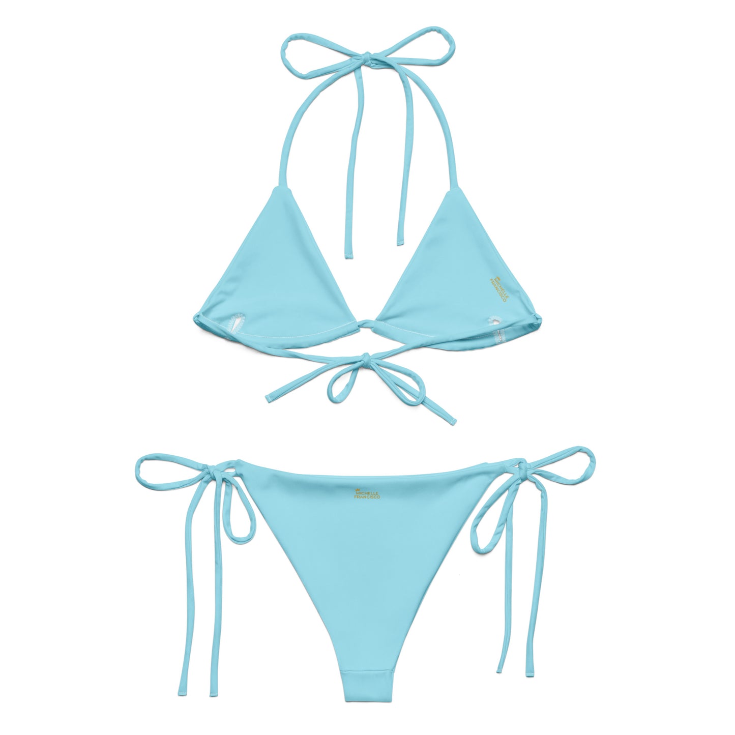 Blizzard Blue String Bikini