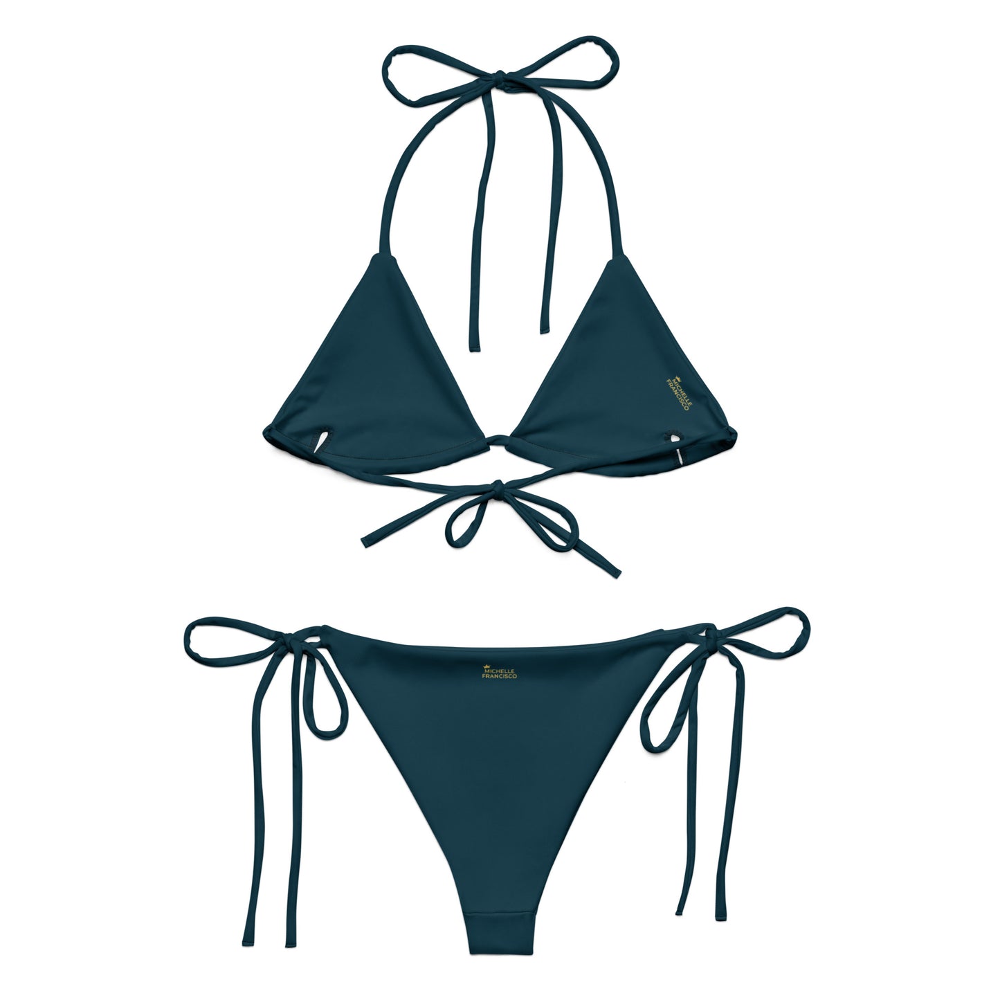 Blue Whale String Bikini