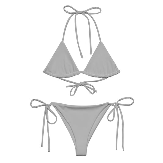 Silver String Bikini