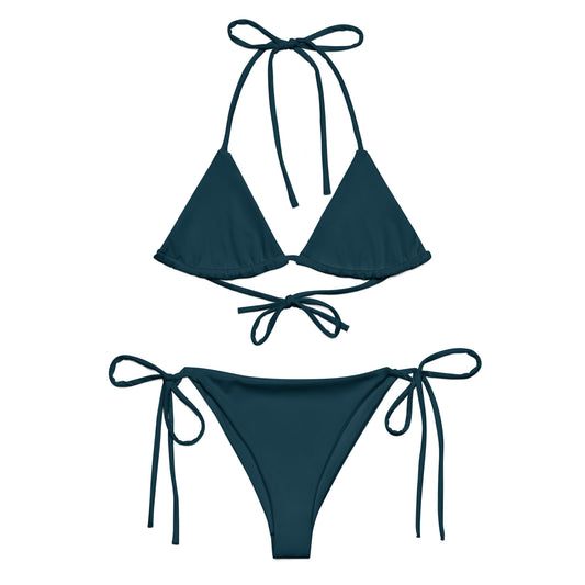 Blue Whale String Bikini