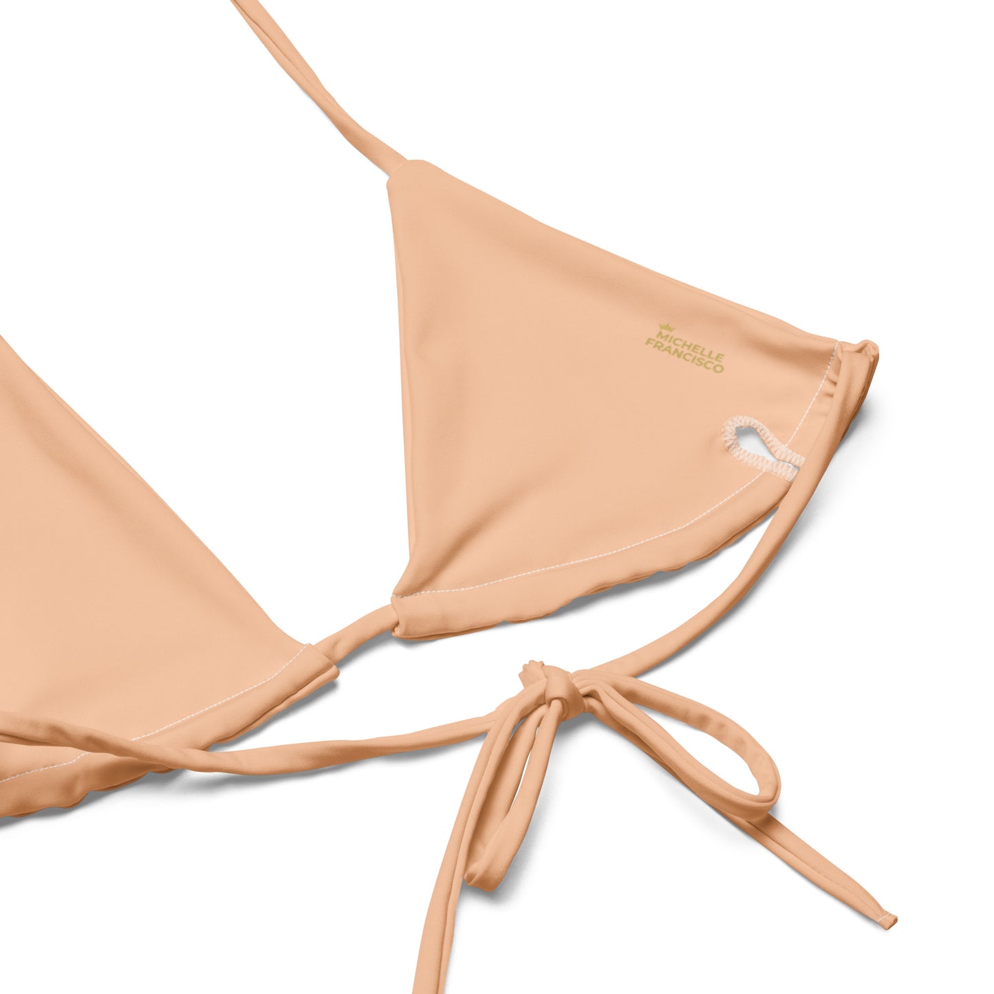 Peach String Bikini