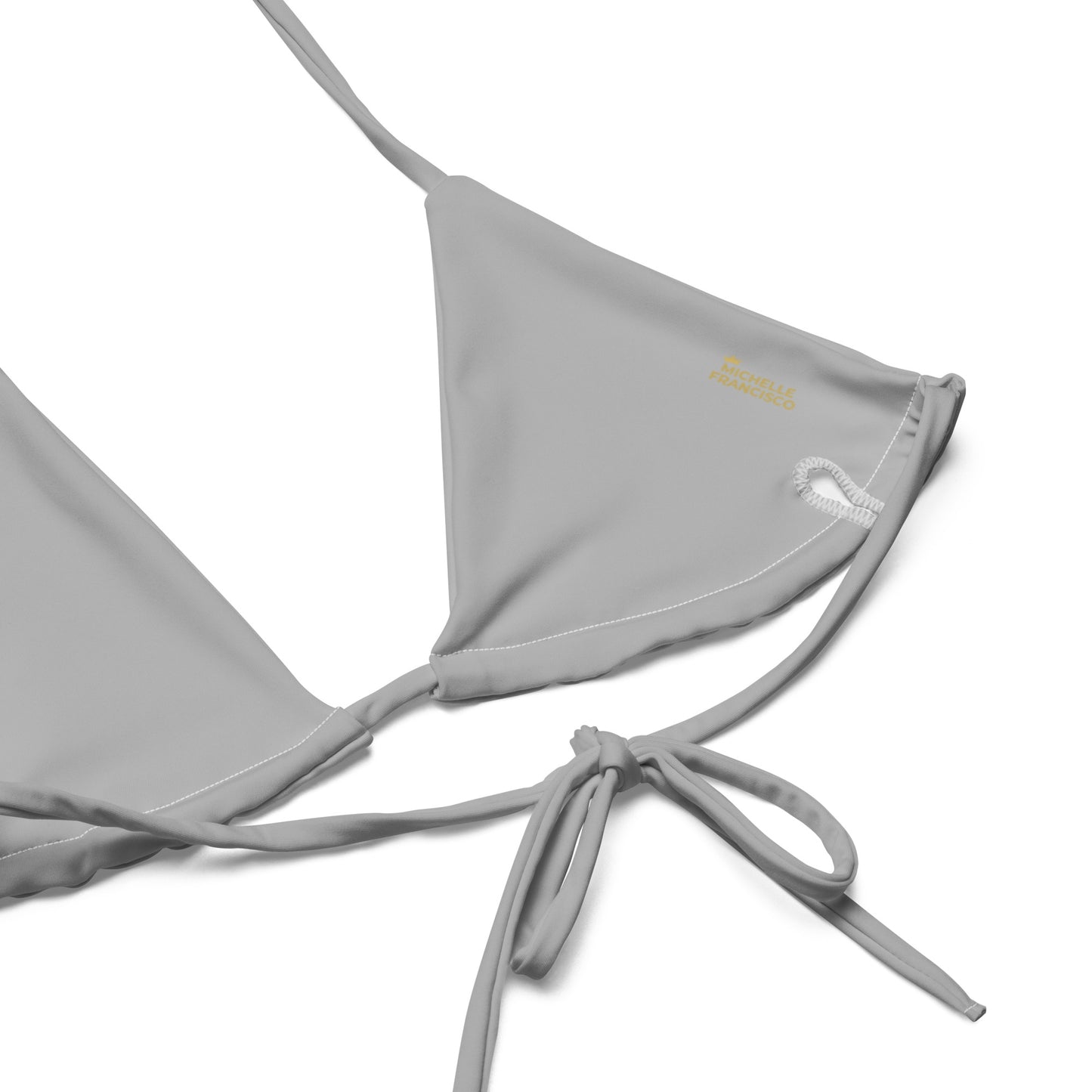 Silver String Bikini