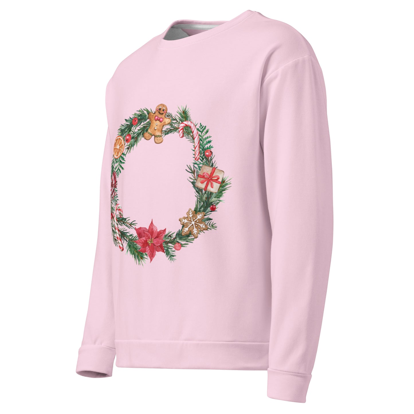Christmas Wreath Unisex Sweatshirt