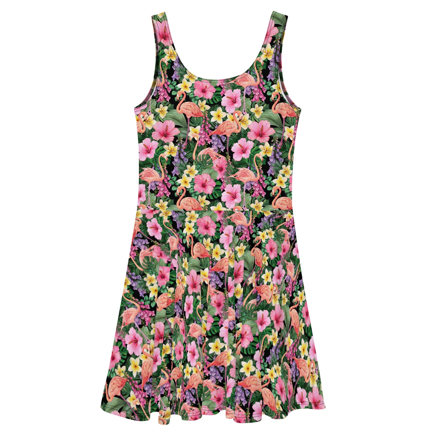 So Much Going On Skater Dress