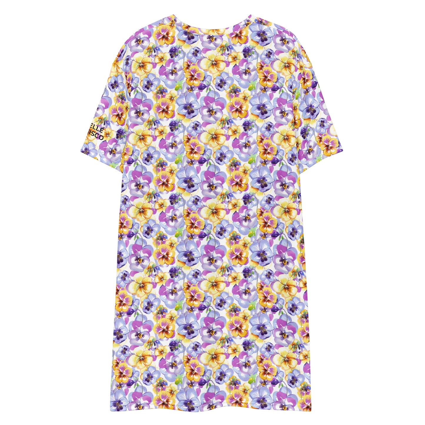 Divine Flowers T-shirt Dress